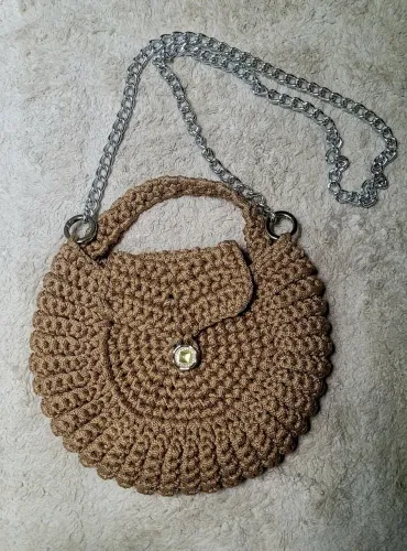 Bolsa em crochê