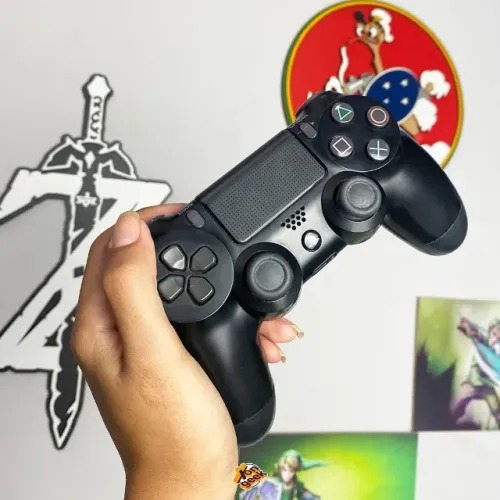 Controle Dualshock 4 PS4 Preta | LACRADA | Enviamos - Sem Juros via OLXPAY | Original