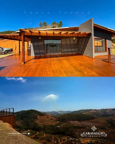 Exclusividade!  Sítio alto padrão em Santa Teresa, por apenas R$980.000,00