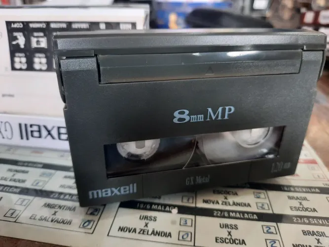 Fita 8mm GX-MP Maxell **leia a descrição**