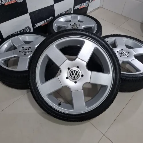 Rodas 17 vw Tsi, G3 com pneus semi novo