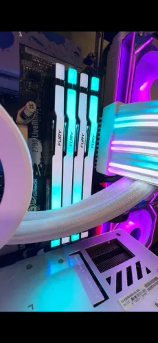 Memória RAM 16GB DDR5 5200mhz Fury Beast RGB