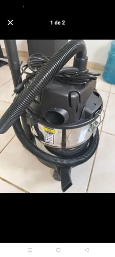 Aspirador de pó e água