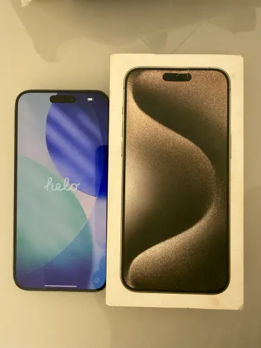 iPhone 15 Pro Max 256gb Titânio Natural - Impecável | Caixa | Nunca Aberto