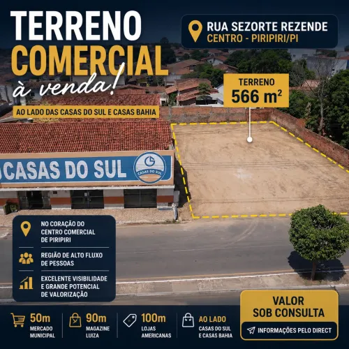 Terreno Comercial PIRIPIRI