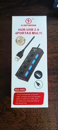 Adaptador HUB USB 2.0 4PORTAS MULTI