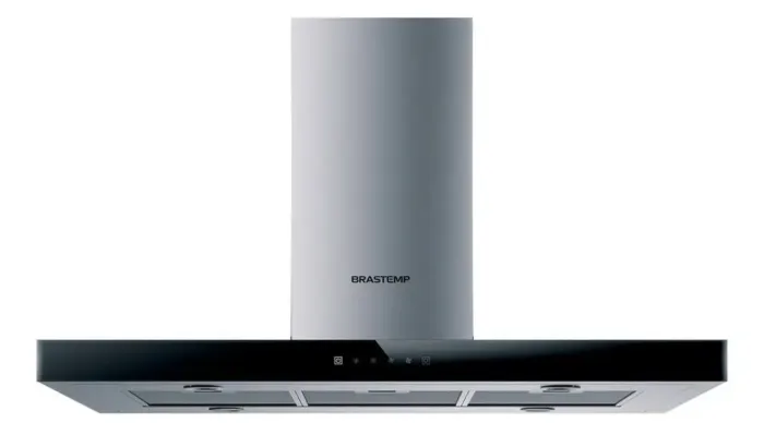 Coifa Tbox Ilha Brastemp 100 Cm 220V - Cor Inox