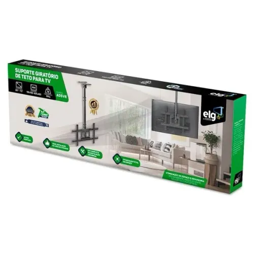Suporte TV ELG Novo Na Caixa