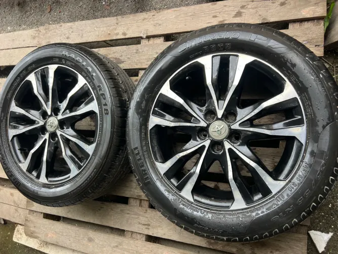 Vendo rodas corola 4 pneus semi novos 