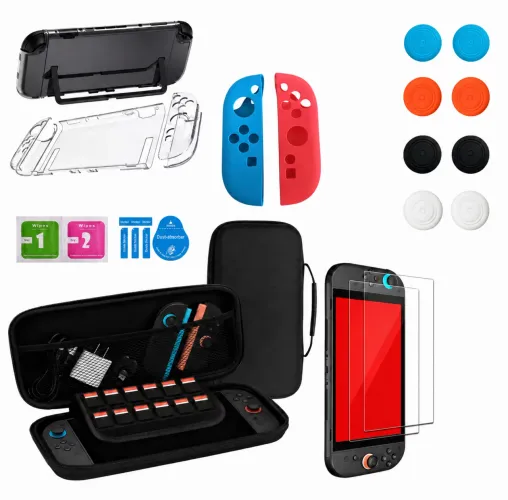 NINTENDO SWITCH 2 KIT CASE+ PELILULA + BRINDES