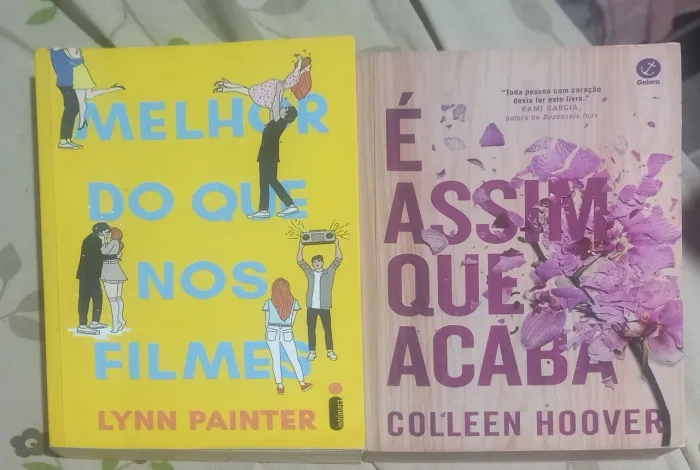 Livros assim que acaba e melhor do que nos filmes