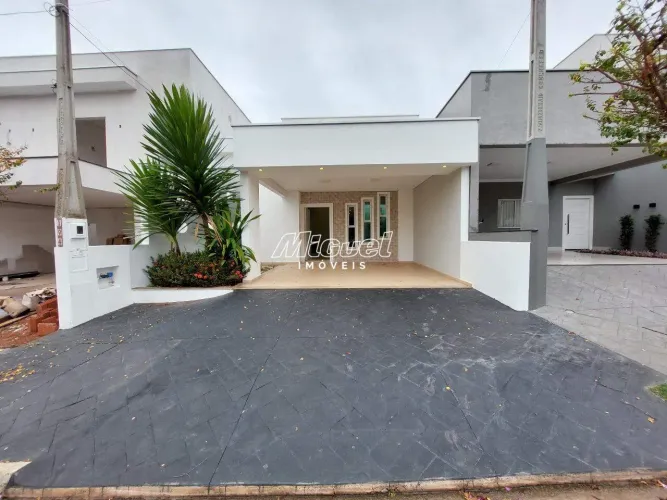 Casa em Condomínio, para aluguel, Água Branca - 3 quartos Residencial Tomazella - Piracica
