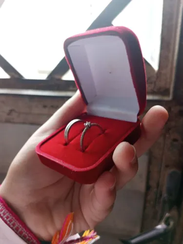 Vendo aliança e solitária, prata 950