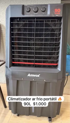 Climatizador de ar frio 90L Novo na caixa