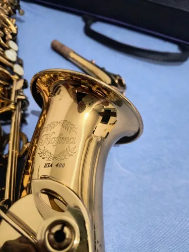Sax Alto Hofma HSA 400 + Boquilha Claude Lakey Original + Acessórios