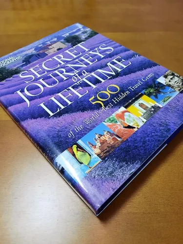 Livro Secret Journeys of a Lifetime - National Geographic (NOVO)