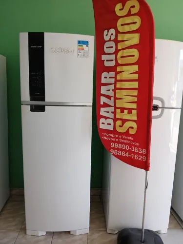 Geladeira Brastemp modelo CRM54 frost free  400. Litros  