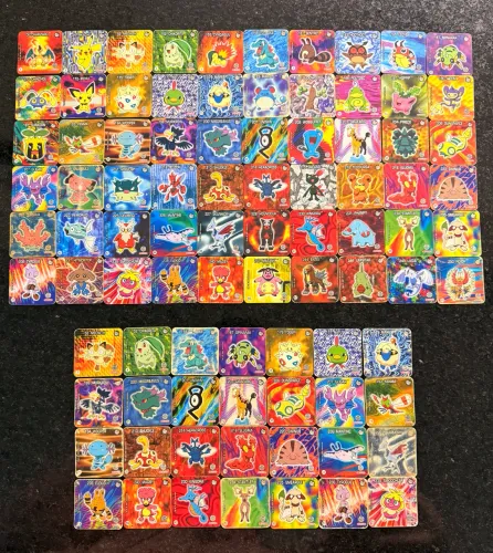 Tazos Pokémon Joken COMPLETO Elma Chips + variantes