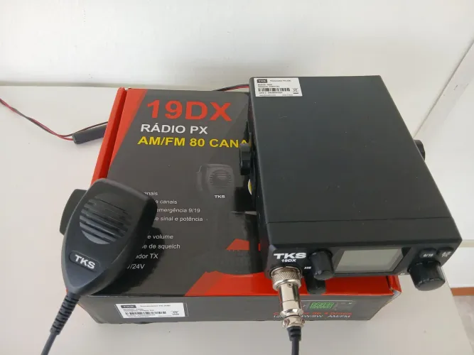 Rádio px 19dx 80 canais AM/FM 