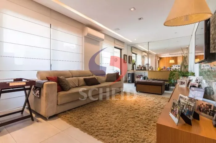 Apartamento para locação no Brooklin - Varanda com Churrasqueira, 147m², 3 suítes, 3 vagas