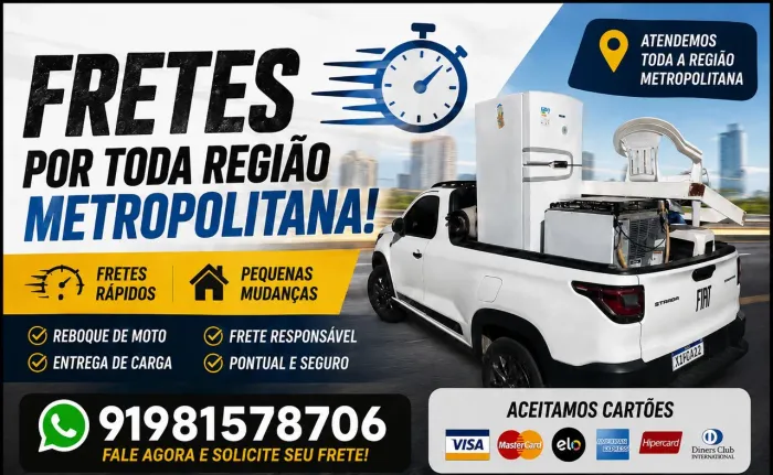 Frete Rápido e Seguro 