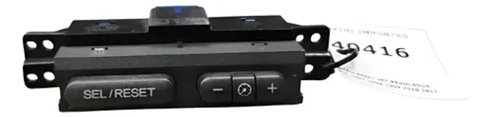 Botão Reset Set Regulador Civic 2007 2008 2009 2010 2011 Preto