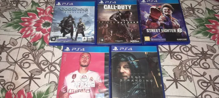 Jogos ps4 novissimos