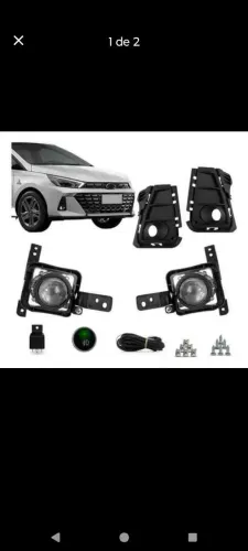 Kit Farol de Milha Hyundai HB20 2012 a 2024