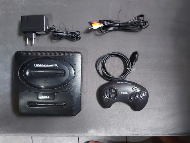 Mega drive 3 completo