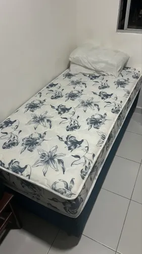 CAMA BOX SOLTEIRO - MOLAS ENSACADAS