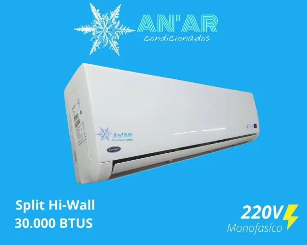 Ar condicionado Split Hi-wall 30.000BTUS só frio 220v
