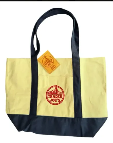 Bolsa Tote Bag Trader Joe S Classic Original Estilo Desejo, Famosa Bolsa Americana