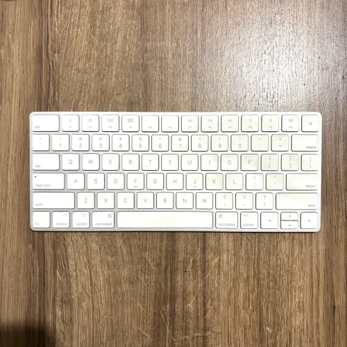 teclado apple magic keyboard branco