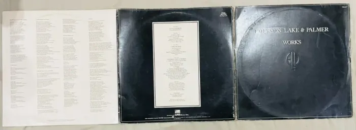 LP Emerson Lake & Palmer - Works (Getefold Triplo)