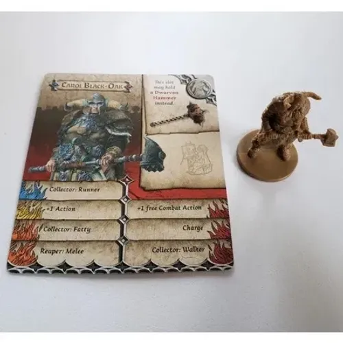 Carol Black - Survivor - Zombicide Black Plague / Green Horde Ks - Paul Bonner