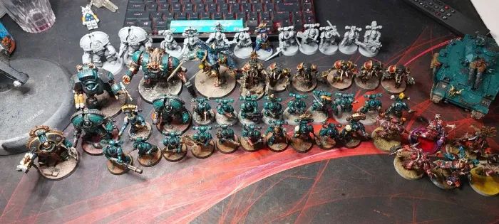 Coleção Warhammer 40k Chaos Space Marines