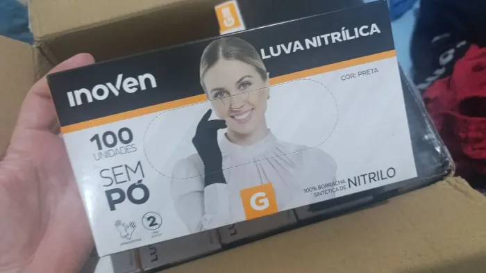 Luva G preta