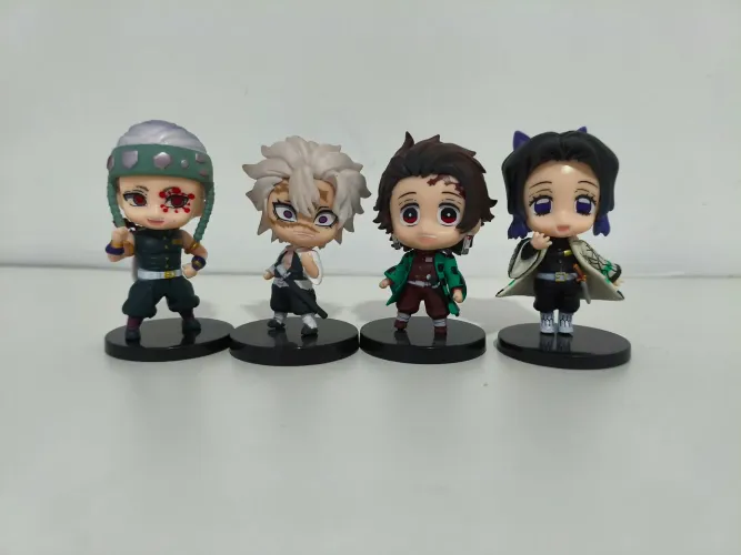 Kimetsu no Yaiba figures 07cm 04 personagens 