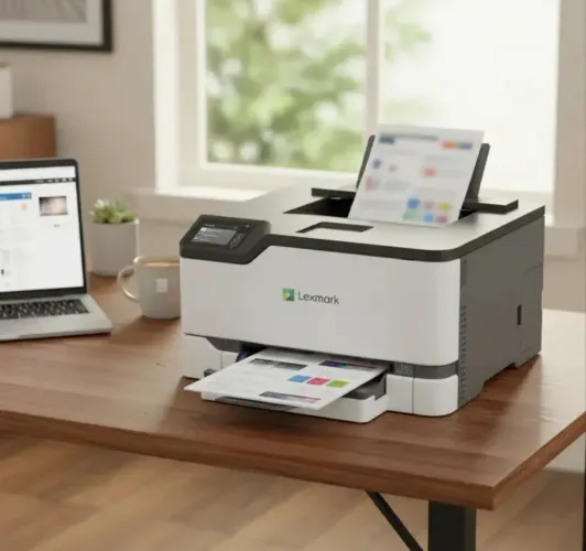 Impressora Lexmark CS431 - laser colorida - NOVA