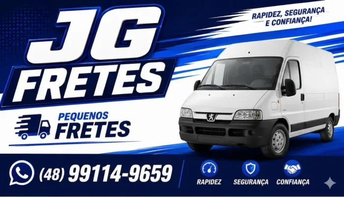 JG fretes rápido coleta entregas pequenas mudança 