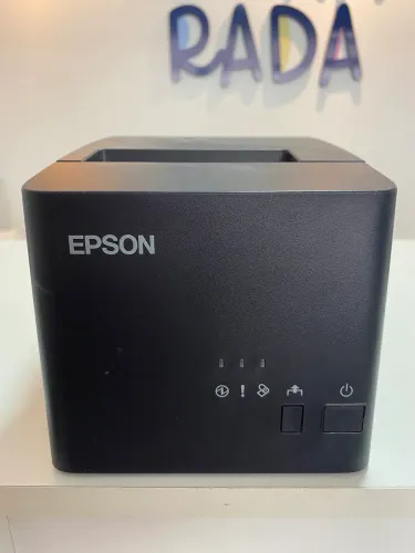 Impressora de cupom fiscal Epson + leitor de código de barras
