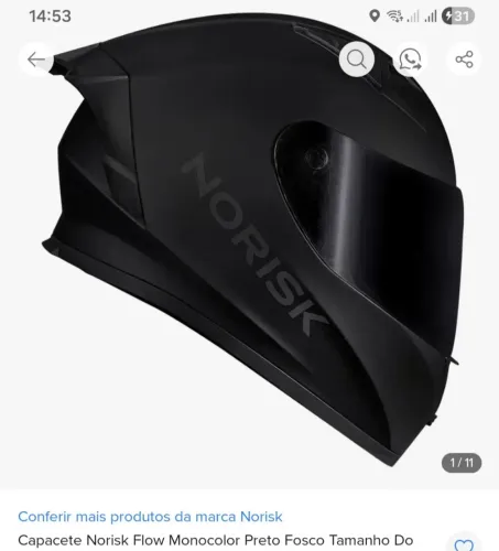 Capacete norisk 2 viseiras