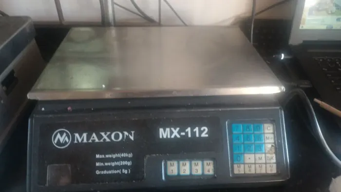 Balança comercial MaxonMX-112