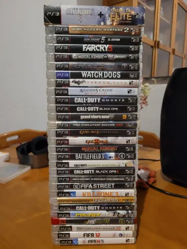 Lote Pack de 30 Jogos Originais de PS3 Playstation 3