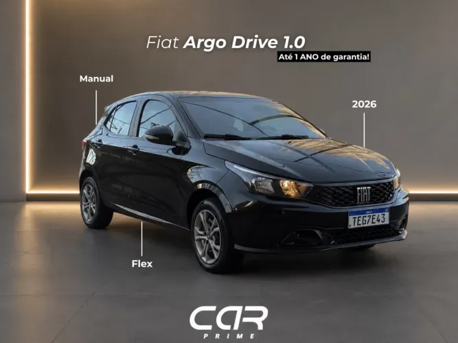 Fiat Argo Drive 1.0 6V Flex 2026