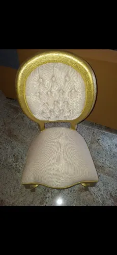 Mesa em mármore 8 cadeiras Luiz 15