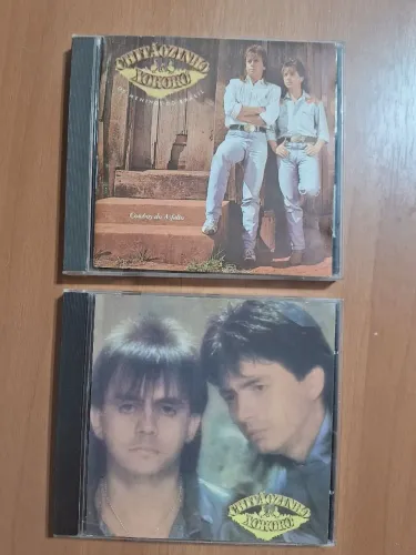 Chitãozinho e Xororo - 2 cds originais - cowboy do asfalto e 1987