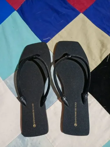 Rasteirinha sapatinho de luxo