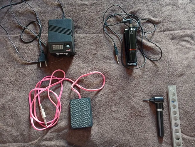 KIT TATUAGEM PEN+ PEDAL E MAIS