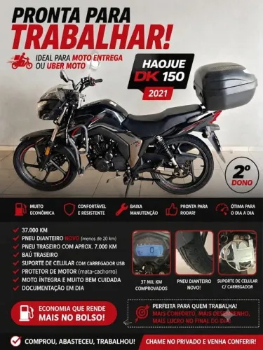 Haojue DK 150 (2021) Pronta para Trabalhar!